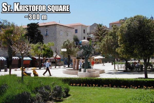 Rab Apartments Aurora Rab Town Bagian luar foto
